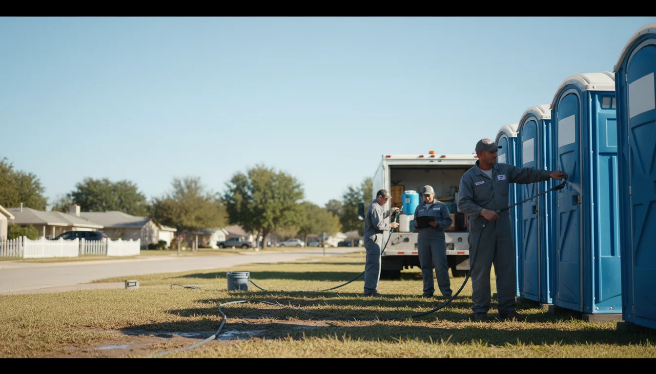 Long-Term Portable Toilet Rental in Dauphin Island, AL near me